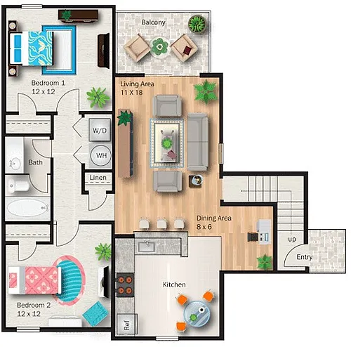 Floor plan Hemlock