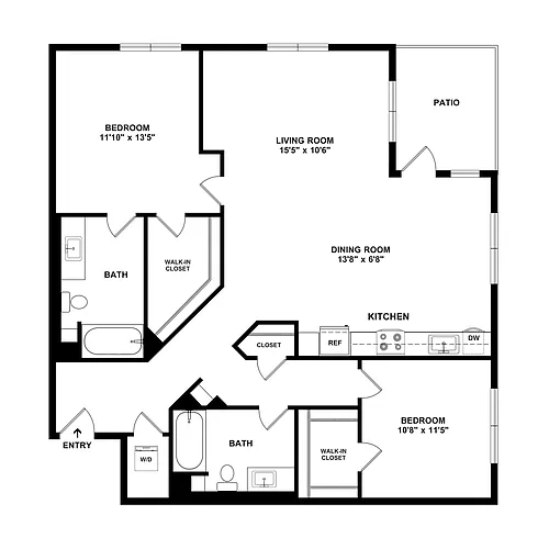 Floor plan 2E