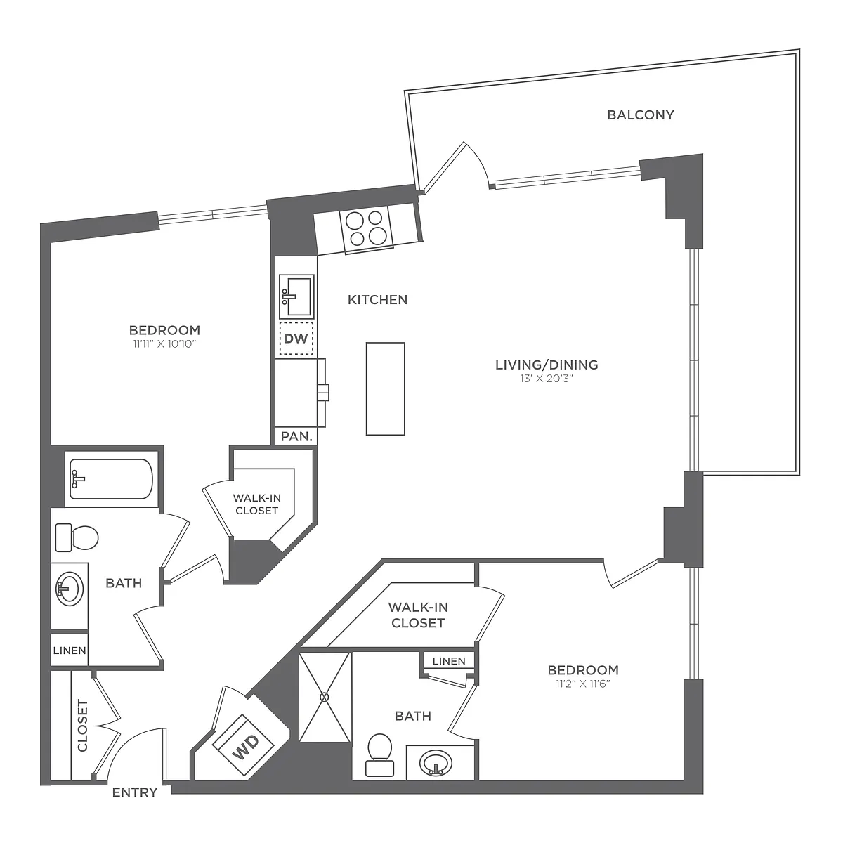 Floor plan B3-R