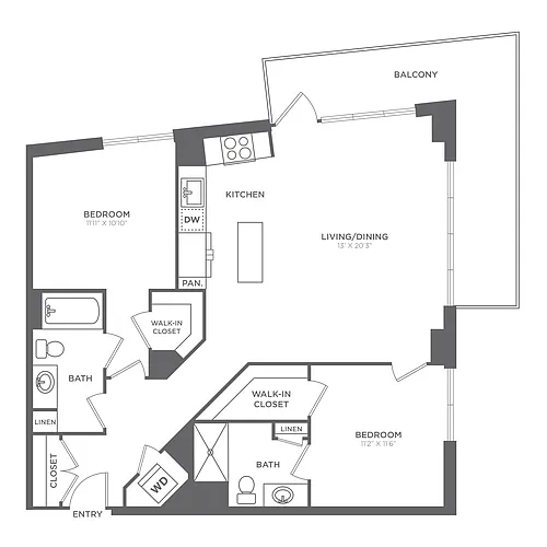 Floor plan B3-R