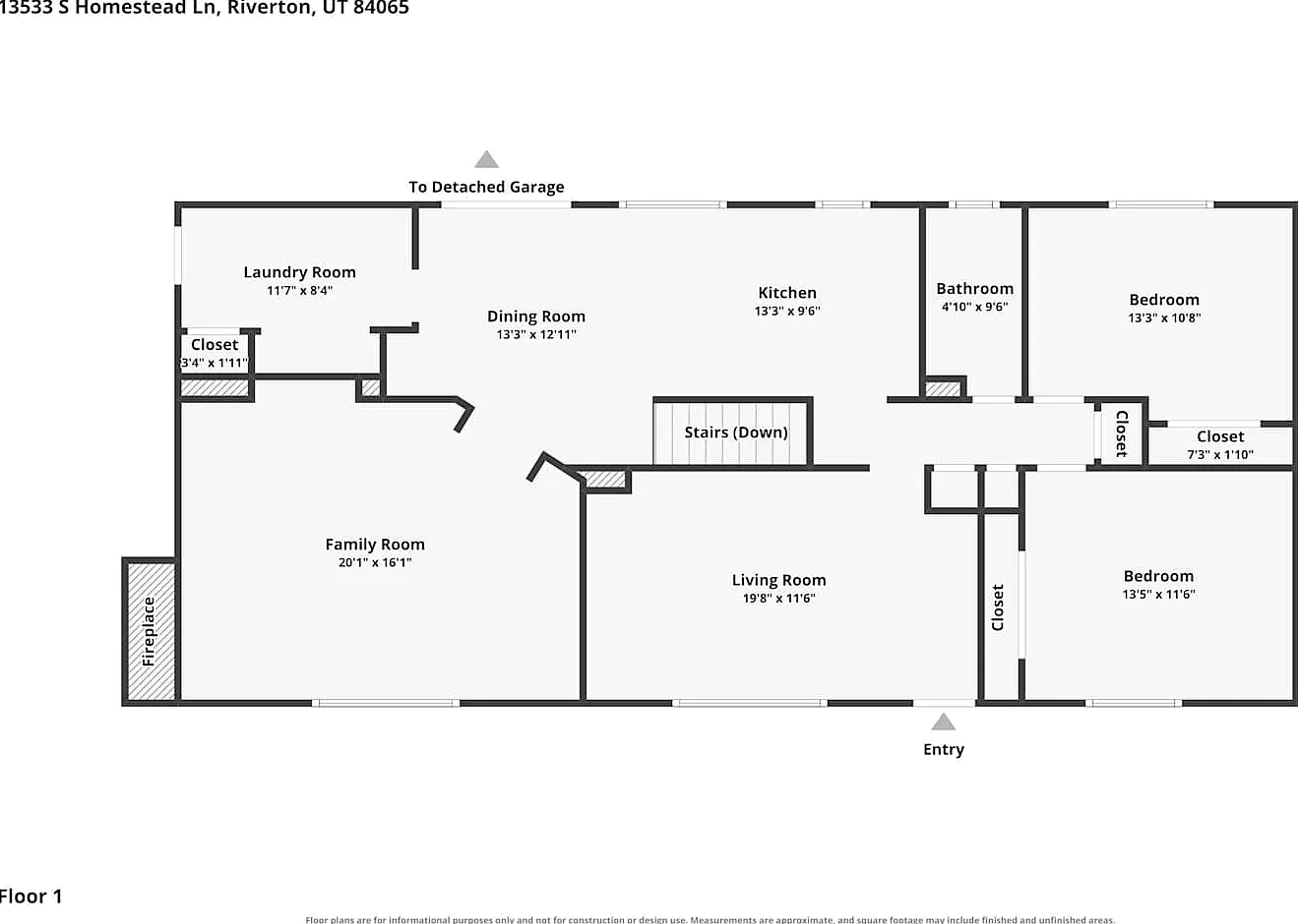 13533 S Homestead Ln W Riverton, UT 84065 — Photo 4