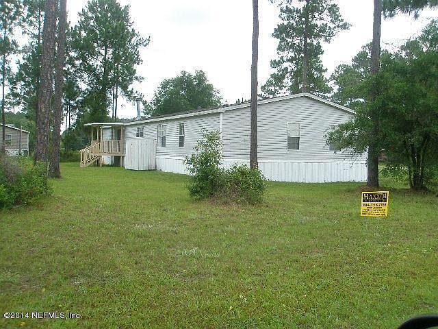 Rear of home