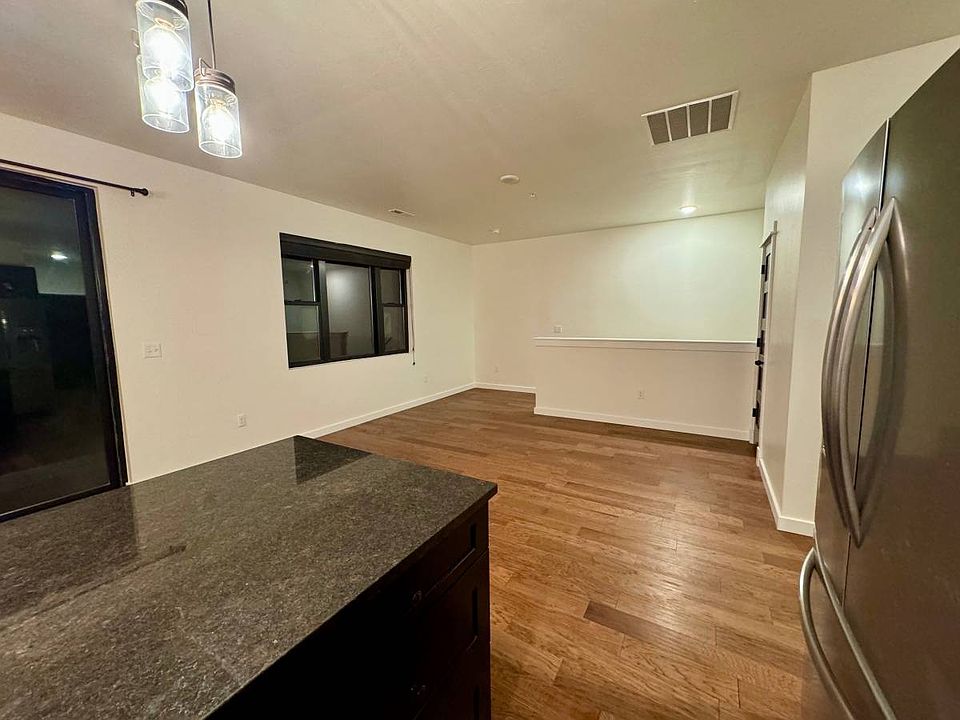 Kitchen and living room
