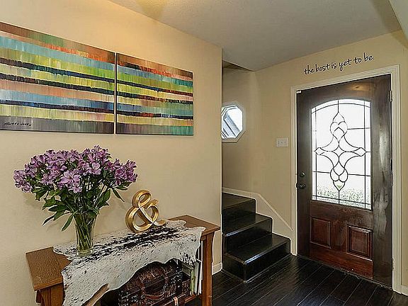 Beautiful leaded glass entryway!