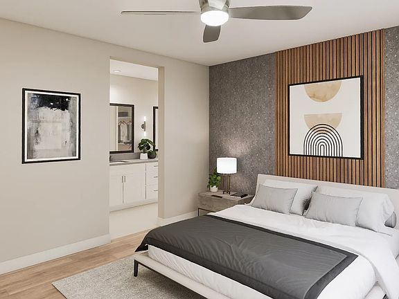 Plan 4012 Primary Bedroom Virtual Rendering