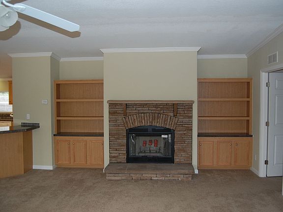 View of Fireplace in Family Room