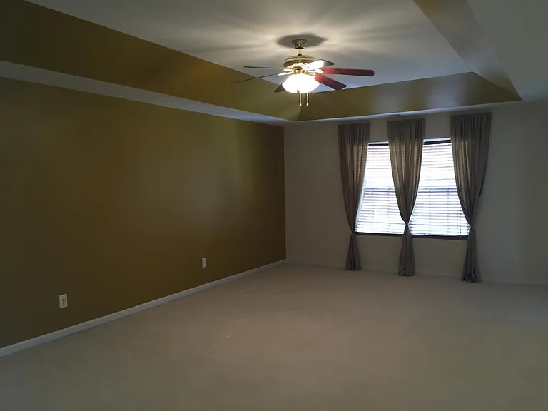 Master Bed with tray ceilings
