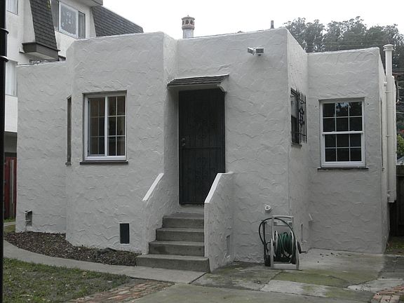 View from backyard gazebo