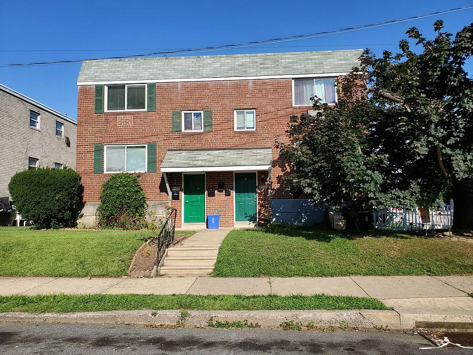 View of front of property. Entrance on left. Second floor.