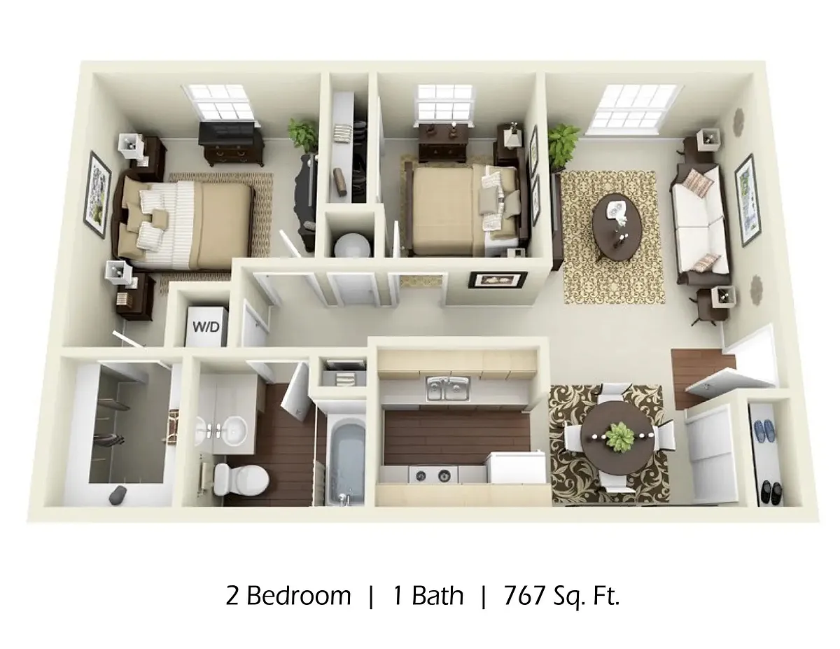 Floor plan 2A