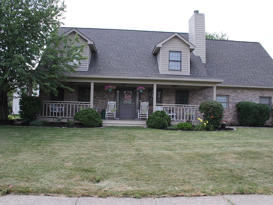 Large covered front porch