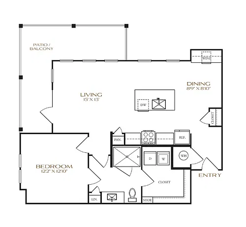Floor plan A21