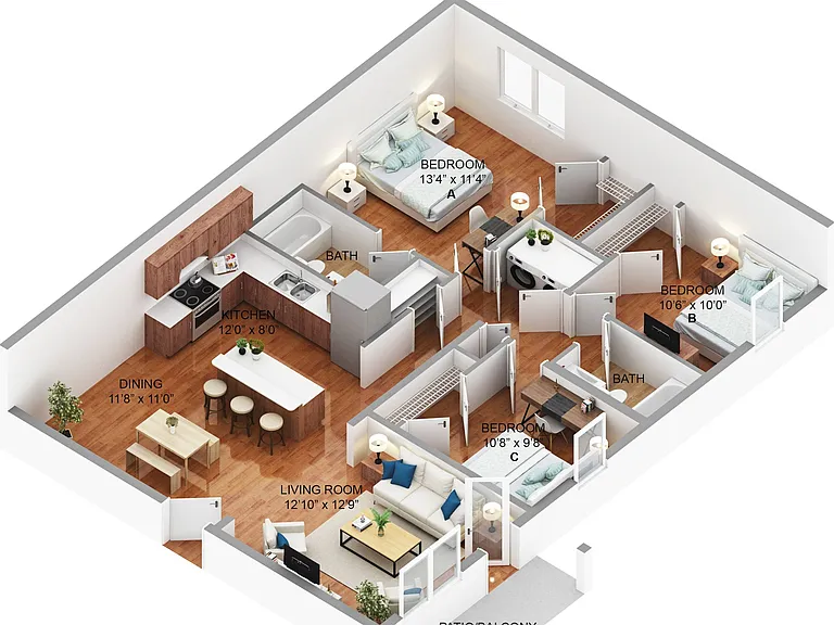 3x2 Floorplan 3x2 Floorplan