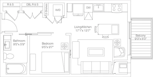 Floor plan Golden Sage