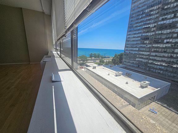 East skyline and Lake views from living room and bedrooms