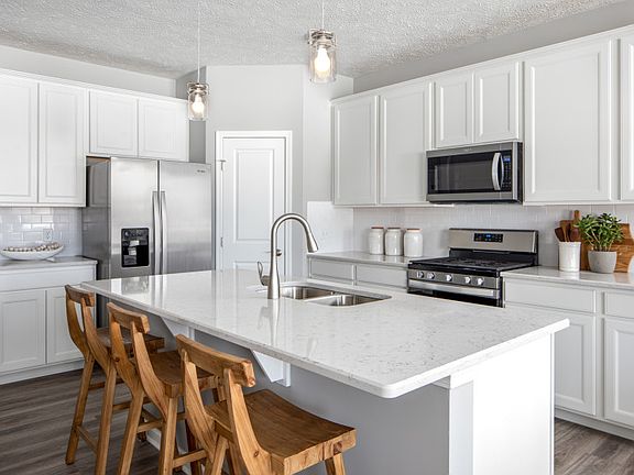 Kitchen with Large Island for Additional Seating