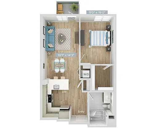 Floor plan A3S-733