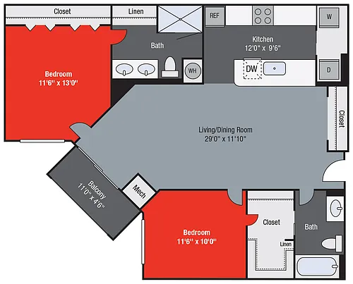 Floor plan B10