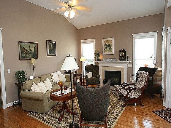 Living Area w/Cathedral Ceiling