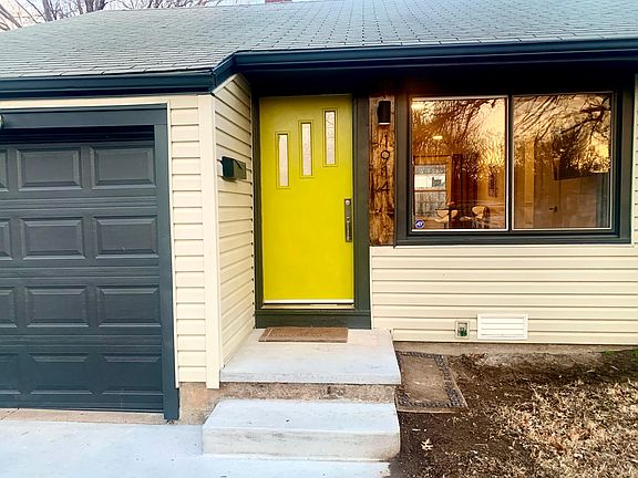 Front of house - midcentury entrance