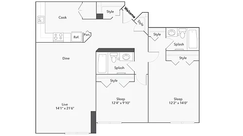 Floor plan Chester