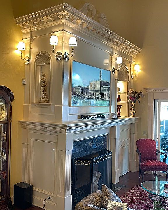 Living Room Mantel