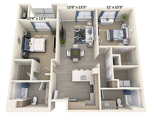 Floor plan B3-1211sq