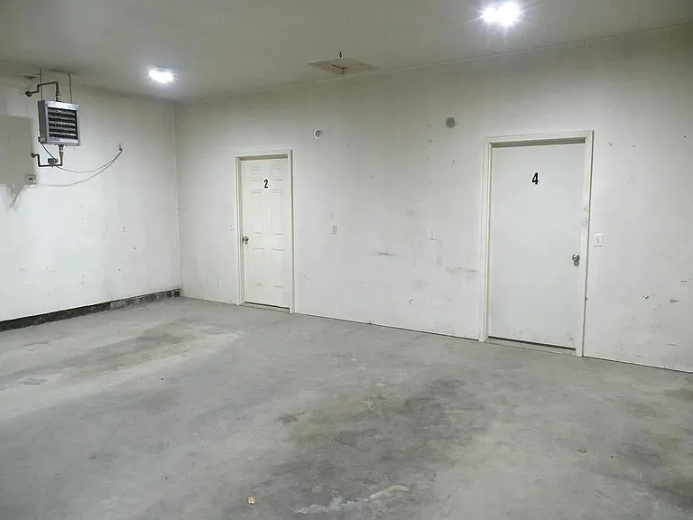 Shared, heated garage set up