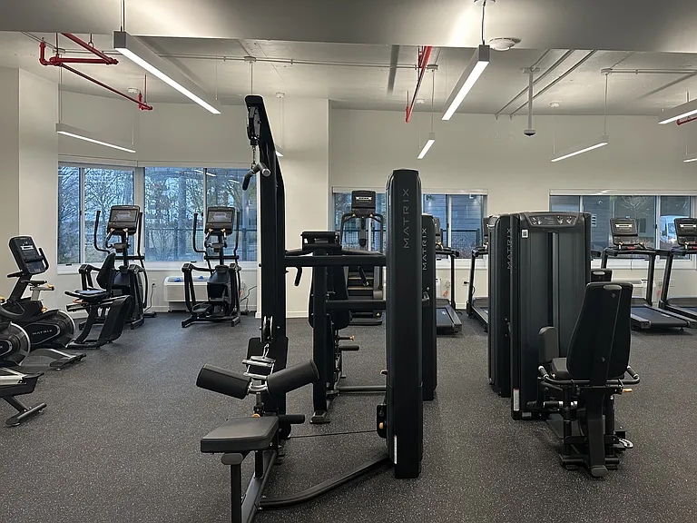 A well-equipped fitness area to help you stay active and energized