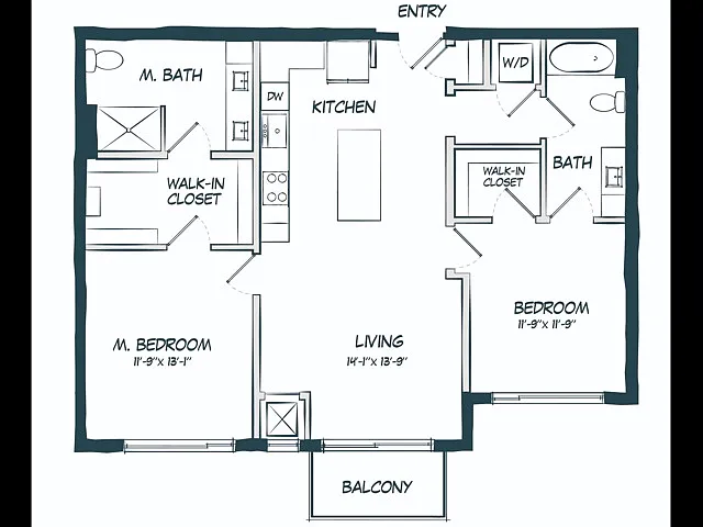 Floor plan C4