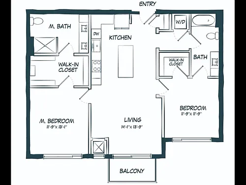 Floor plan C4