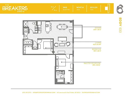 Floor plan Eddy Floor Plan