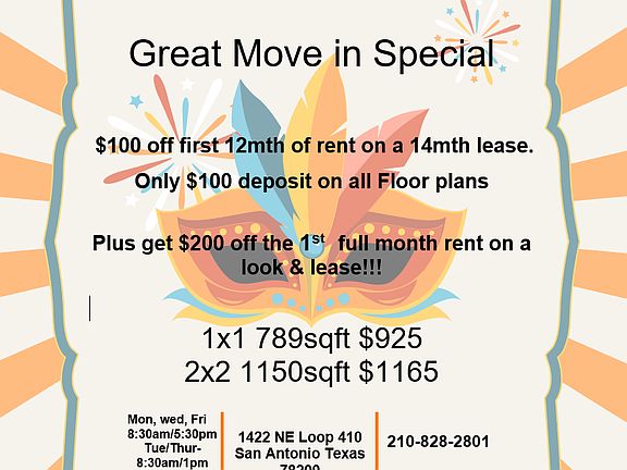 2nd image of 1422 NE Loop 410 APT D4