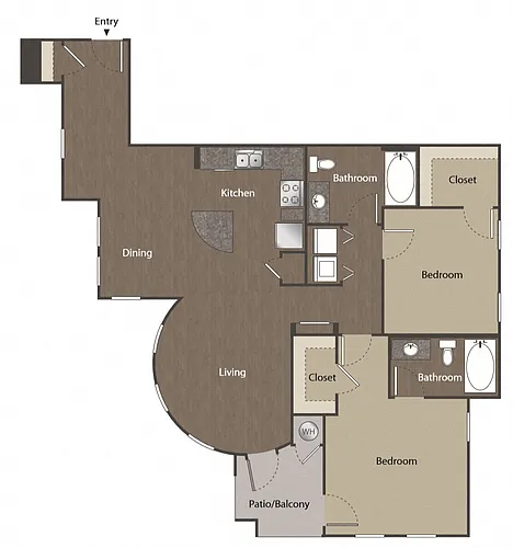 Floor plan B7