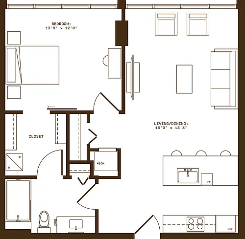 Floor plan A2