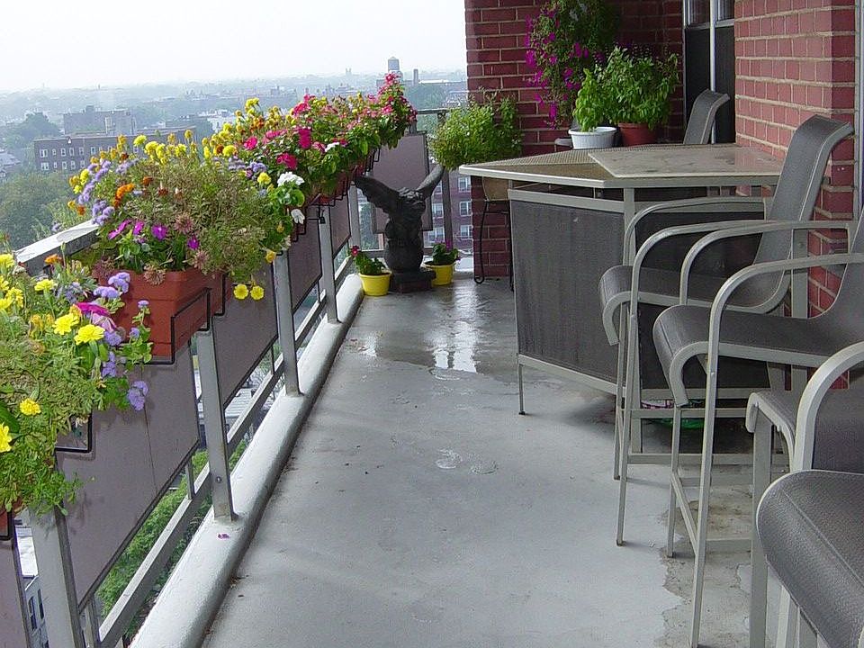 Huge terrace with a great view