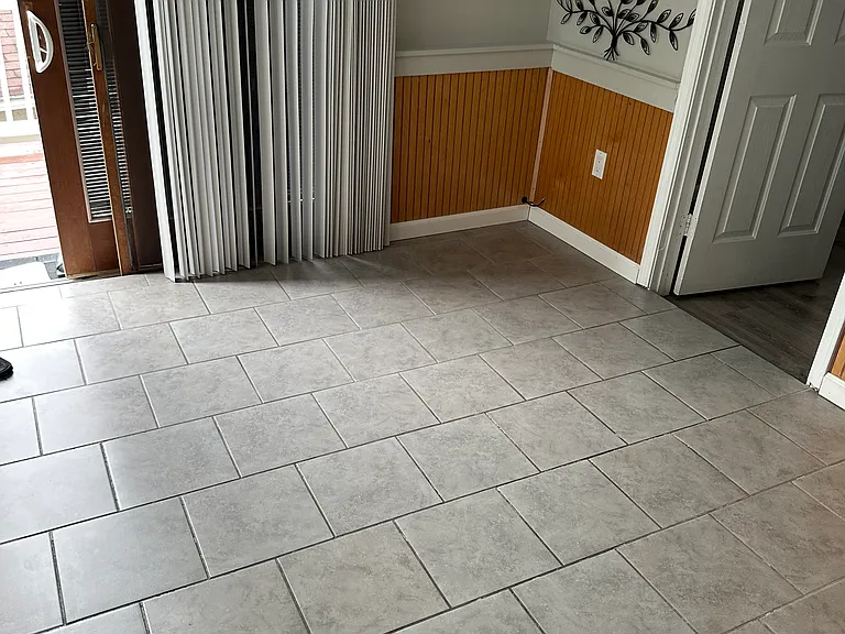 Dining room, connects to balcony