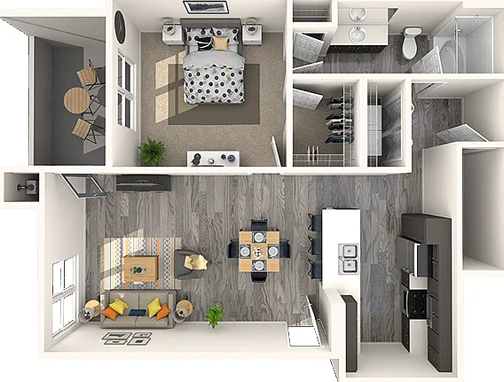 THE GALLERY APARTMENT HOMES — Photo 37