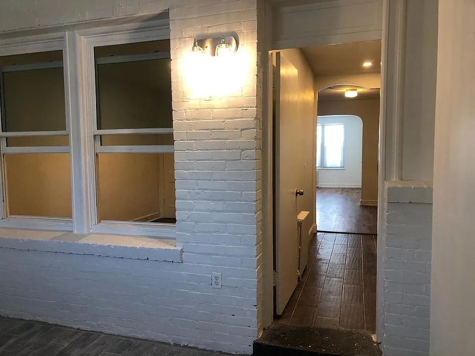 Door from spare room leading to kitchen.