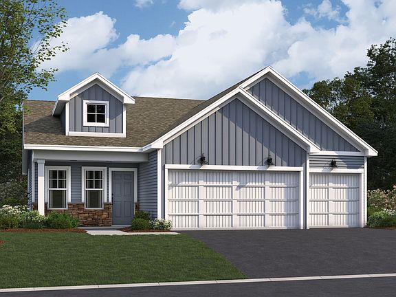 Bailey Elevation D Stone 3-Car