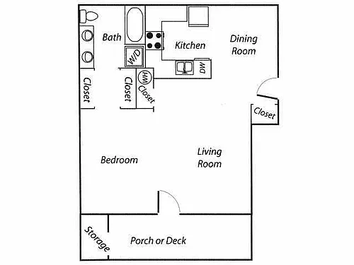 Floor plan The Riesling
