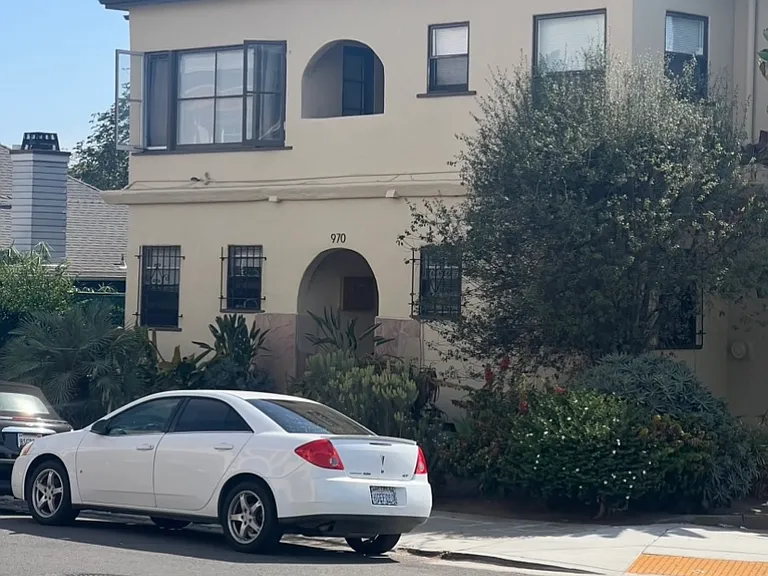 Front of building