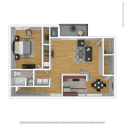 Floor plan The Magnolia