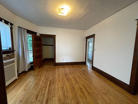Dining room and storage closet.