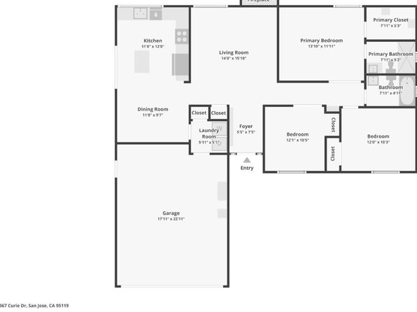 367 Curie Dr, San Jose, CA 95119