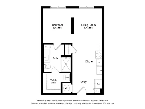 Floor plan S1m2