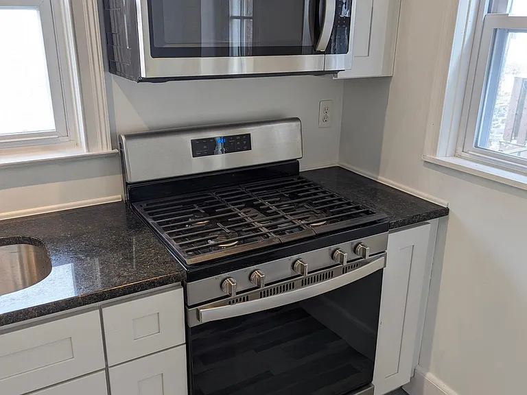 Newly renovated. Brand new everything. New wood cabinets. New stainless steel appliances. New granite countertop.
