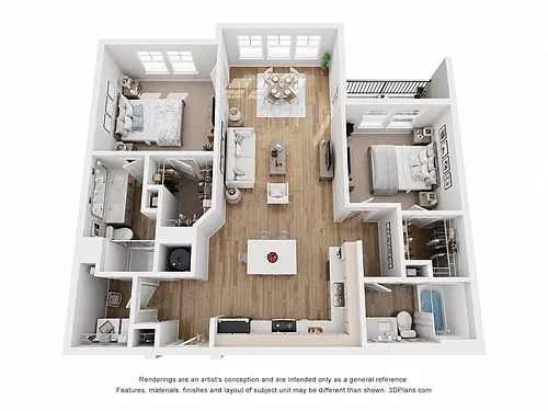 Floor plan B2
