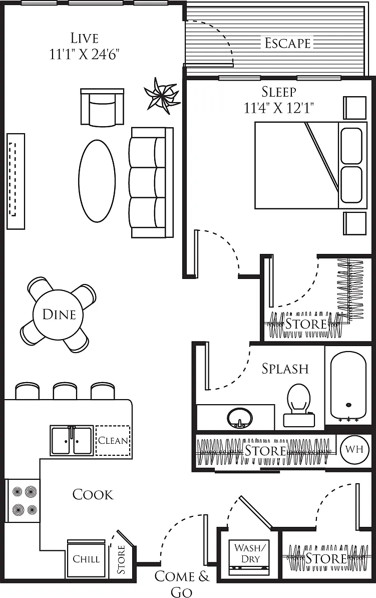 Floor plan A11