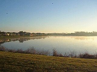 View of lake from multiple rooms